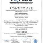 Egytrafo group ISO 9001 - 2015
